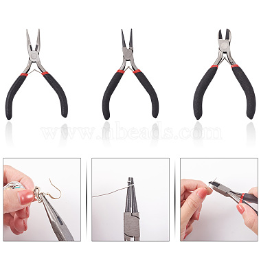 Carbon Steel Jewelry Pliers Sets(PT-TA0001-09)-4