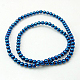 Non-Magnetic Synthetic Hematite Beads Strands(G-C019-4mm)-2
