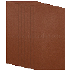 Imitation Leather, Garment Accessories, Brown, 200x100mm(DIY-BC0004-02B)