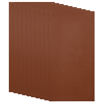 Imitation Leather, Garment Accessories, Brown, 200x100mm