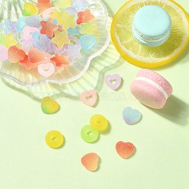 50Pcs 10 Styles Resin Cabochons(CRES-YW0001-26)-5