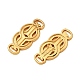 Brass Knot Links Connector Charms(KK-F941-06G)-2