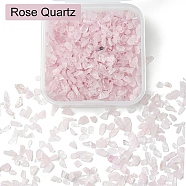 50G Natural Rose Quartz Chip Beads, No Hole/Undrilled, 3~7x2~6x1.5~5mm(G-YW0001-62)