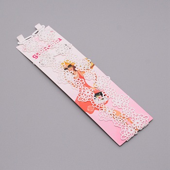 Lace Butterfly Orchid Non-slip Bra Straps, Elastic Adjustable Bra Strap Holder, with Hooks, White, 385x10~22x1~5.5mm, 2pcs/set