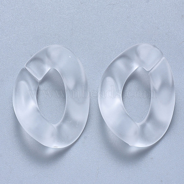 Clear Twist Acrylic Quick Link Connectors