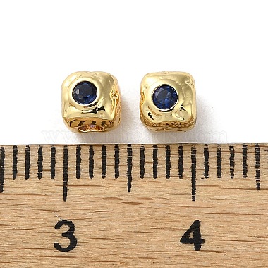 micro en laiton pavent des perles cubes de zircone(KK-P256-09G-04)-3