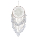 Woven Web/Net with Feather Wall Hanging Decorations(PW-WG47321-01)-3