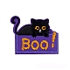 apliques de dibujos animados de gato con tema de halloween(PW-WG86841-06)-1