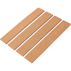 BENECREAT Cork Self-adhesive Tape, DIY Accessories, Rectangle, Camel, 31.5x5.15x0.6cm, 8pcs/set(DIY-BC0001-50)