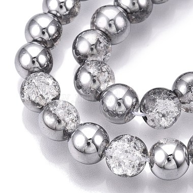 Electroplated Crackle Glass Beads Strands(X-EGLA-N014-8mm-03)-3