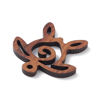 Walnut Wood Pendants(WOOD-C016-02)-4