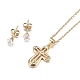 Easter 304 Stainless Steel Rhinestone Jewelry Sets(SJEW-H301-13G)-2
