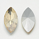 Pointed Back Glass Rhinestone Cabochons(RGLA-T083-6x12mm-06)-2