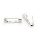 304 Stainless Steel Brooch Pin Back Bar Findings(STAS-J011-09A)-1