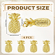 4Pcs Brass Pendants(KK-LP0004-14)-2