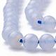 Natural Blue Chalcedony Bead Strands(X-G-R193-02-4mm)-2