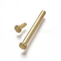 Iron Fan Shaft, Golden, 30x3~4.5mm, 8x2~4.5mm(IFIN-WH0051-29G)