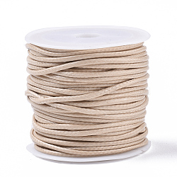 Waxed Polyester Cords, for Jewelry Making, Peru, 1.5mm, about 10m/roll(X-YC-R004-1.5mm-02)