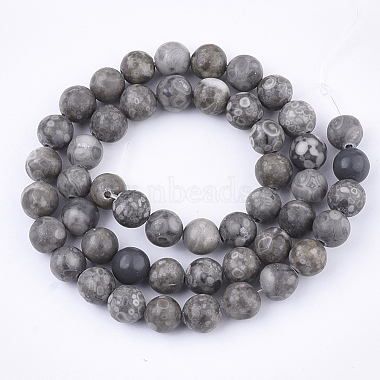 Natural Maifanite/Maifan Stone Beads Strands(X-G-Q462-10mm-21)-2