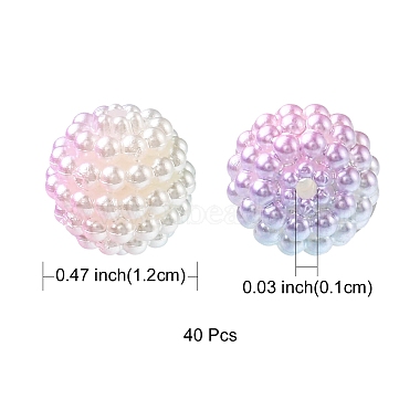 Imitation Pearl Acrylic Beads(OACR-FS0001-32E)-5