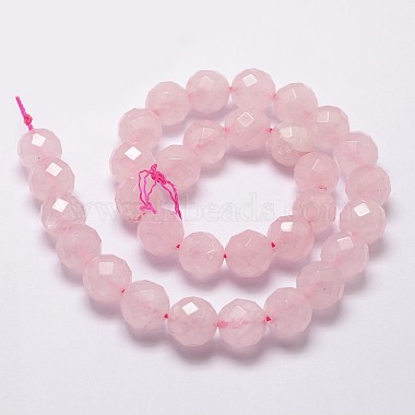 Natural Rose Quartz Beads Strands(X-G-D840-21-8mm)-2