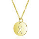 201 Stainless Steel Initial Pendants Necklaces(NJEW-S069-TN508-X)-1