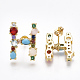 (Jewelry Parties Factory Sale)Brass Micro Pave Cubic Zirconia Ear Studs(EJEW-S201-41H)-1