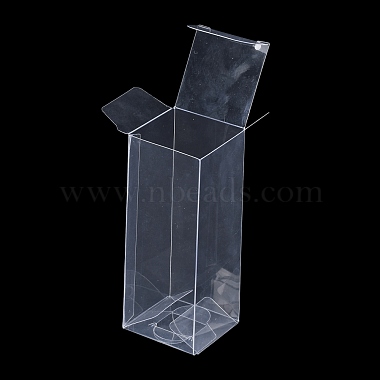 Прямоугольная прозрачная пластиковая коробка из пвх подарочная упаковка(CON-F013-01C)-3