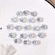 20個の透明スプレー塗装ガラスビーズ(GLAA-YW0001-14)-6