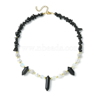 Bullet Obsidian Necklaces