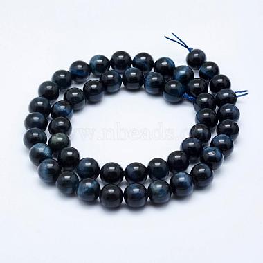 Natural Tiger Eye Beads Strands(G-K203-85-6mm)-2