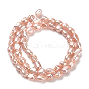 Natural Cultured Freshwater Pearl Beads Strands(PEAR-E016-087)-2