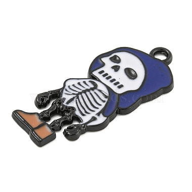Halloween Alloy Enamel Pendants(ENAM-M220-02D-B)-2