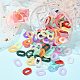 360Pcs 12 Colors Acrylic Linking Rings(MACR-CJ0001-40)-6