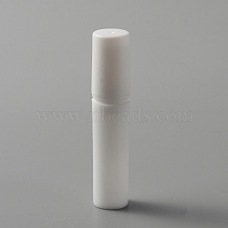 Plastic Sample Perfume Spray Bottles, Travel Fine Mist Atomizer, Refillable Bottle, Column, White, 1.2x5.55cm, Capacity: 2ml(0.07fl. oz)(MRMJ-WH0070-39A)