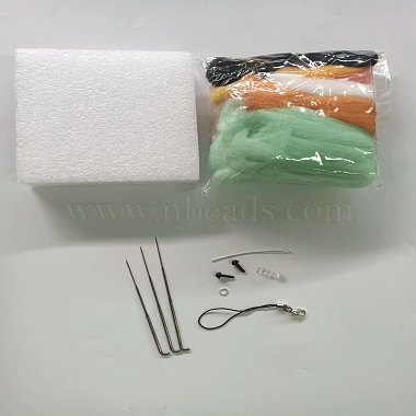 Needle Felting Kit with Instructions(DOLL-PW0003-056D)-2