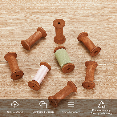 Wood Thread Bobbins(TOOL-WH0125-106C-02)-4