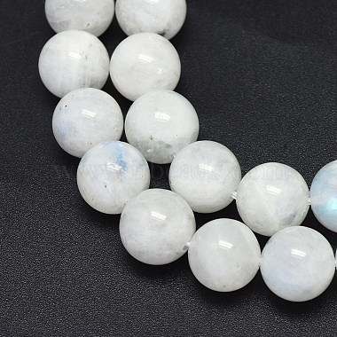 Natural Rainbow Moonstone Beads Strands(G-F602-03-10mm)-3