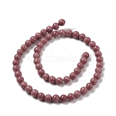 Grade A Natural Rhodonite Beads Strands(G-E571-23A)-3