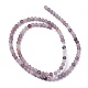 Perles de lépidolite naturelle / mica violet(G-G770-04A-4mm)-3