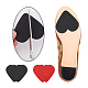 8 Pairs 2 Colors Rubber Shoe Sole Heel Anti Slip Grips(FIND-GF0005-03)-4