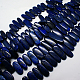 Lazuli pendentifs de pierres précieuses naturelles lazuli diplôme brins de perles(G-F129-A-02)-1