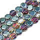 Electroplate Translucent Glass Beads Strands(EGLA-N002-27-D02)-1