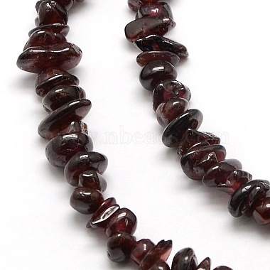 Natural Garnet Beads Strands(G-P035-14)-2