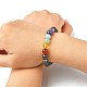 Chakra Jewelry Natural Lava Rock Bead Stretch Bracelets(X-BJEW-JB02272)-5