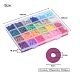 3600個24色手作りポリマークレイビーズ(CLAY-YW0001-11A)-4