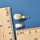 dicosmétique 8pcs 4 styles pendentifs en perles de coquillage(KK-DC0002-79)-3