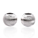 Rhodium Plated 925 Sterling Silver Beads(STER-T007-11P)-2
