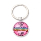 Pride Style Glass Keychain(KEYC-F033-01E)-1