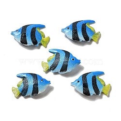 Marine Life Resin Ornaments, for Home Office Desktop Decoration, Fish, 24x34.5x7mm(RESI-A033-02C)